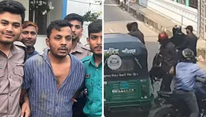 ফুটেজ ভাইরাল হওয়ার পর গা ঢাকা দেন রশিদ, অবশেষে গ্রেপ্তার